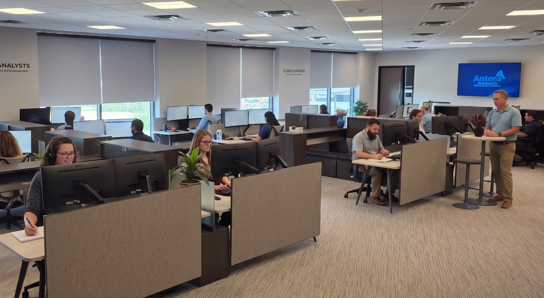 Antera Software team at the Plano, TX office